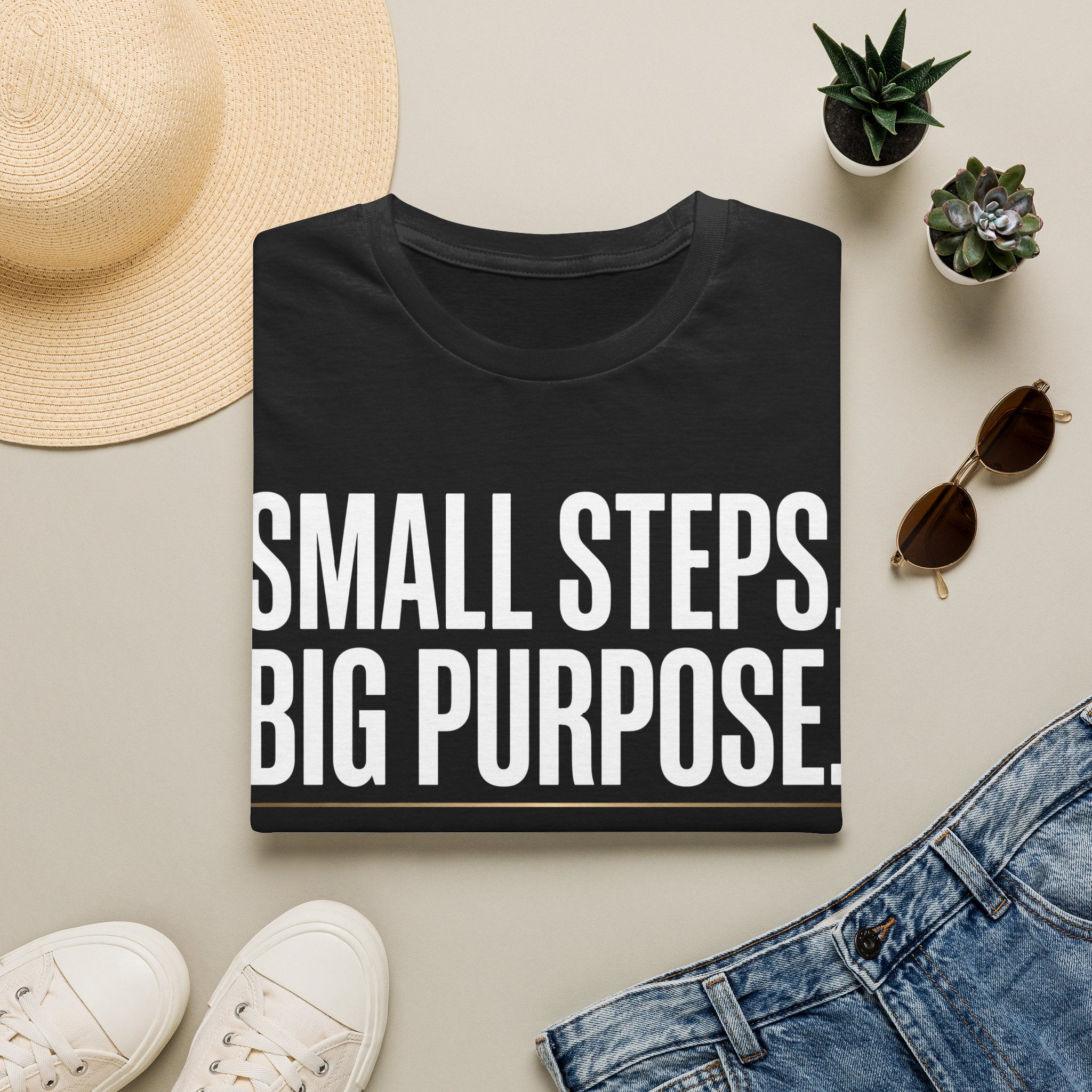'Small Steps Big Purpose' T-Shirt