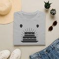 Birthday Cake Tee — "Happy Birthday" Inspirational Scripture Shirt