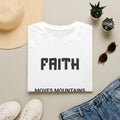 Faith Moves Mountains T-Shirt — Inspirational Christian Tee