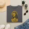 Christian Graphic T-Shirt — 'God's Plan' Vintage Jesus Portrait Tee