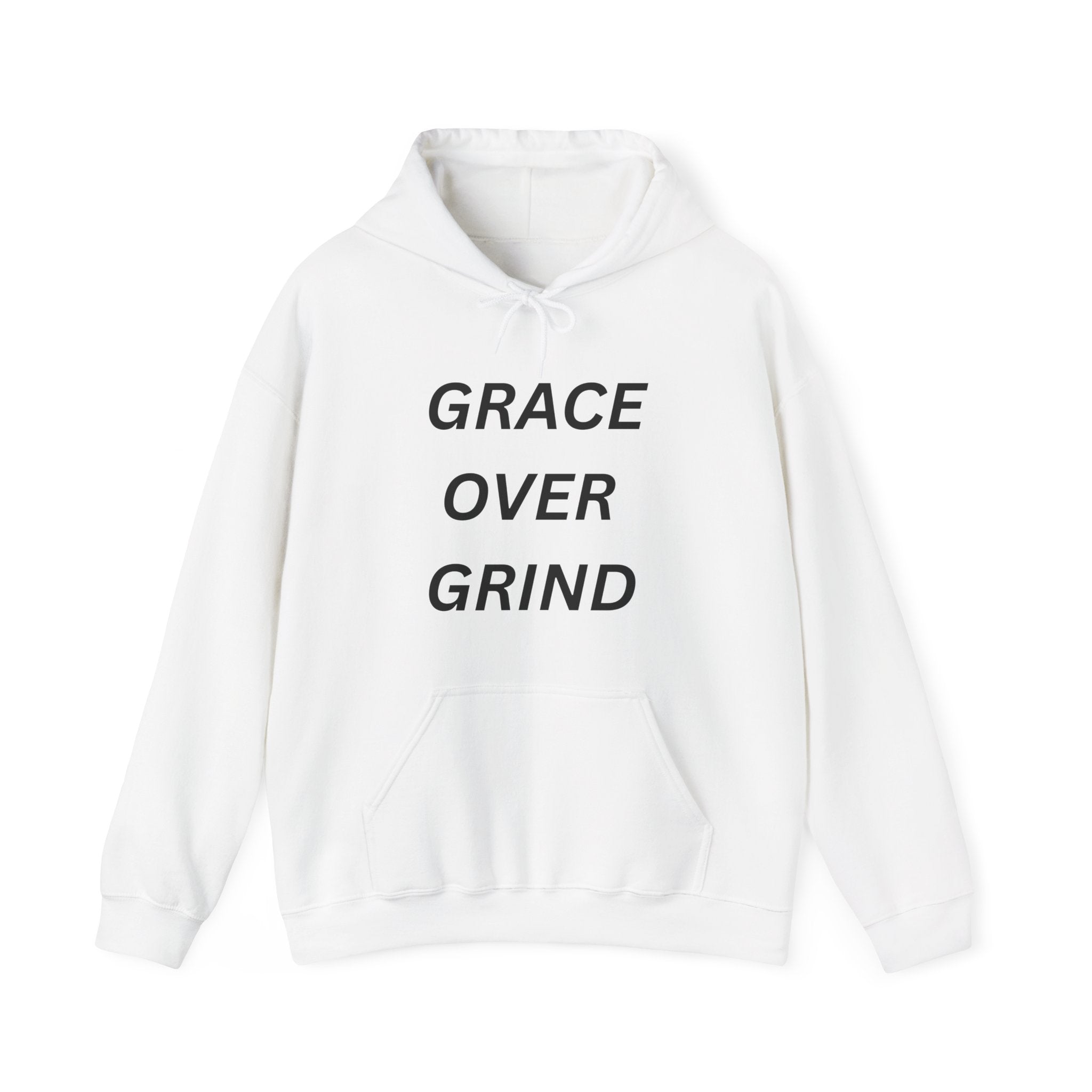 Grace Over Grind Hoodie — Inspirational Christian Pullover