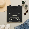 Thank God For The Gift Of Life Tee | Christian Streetwear Shirt | Pride & Purpose