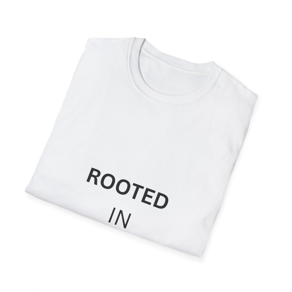 Rooted In Consistency T-Shirt, Motivational Streetwear, Discipline Mindset Tee, Minimalist Quote Shirt, Self Growth Clothing