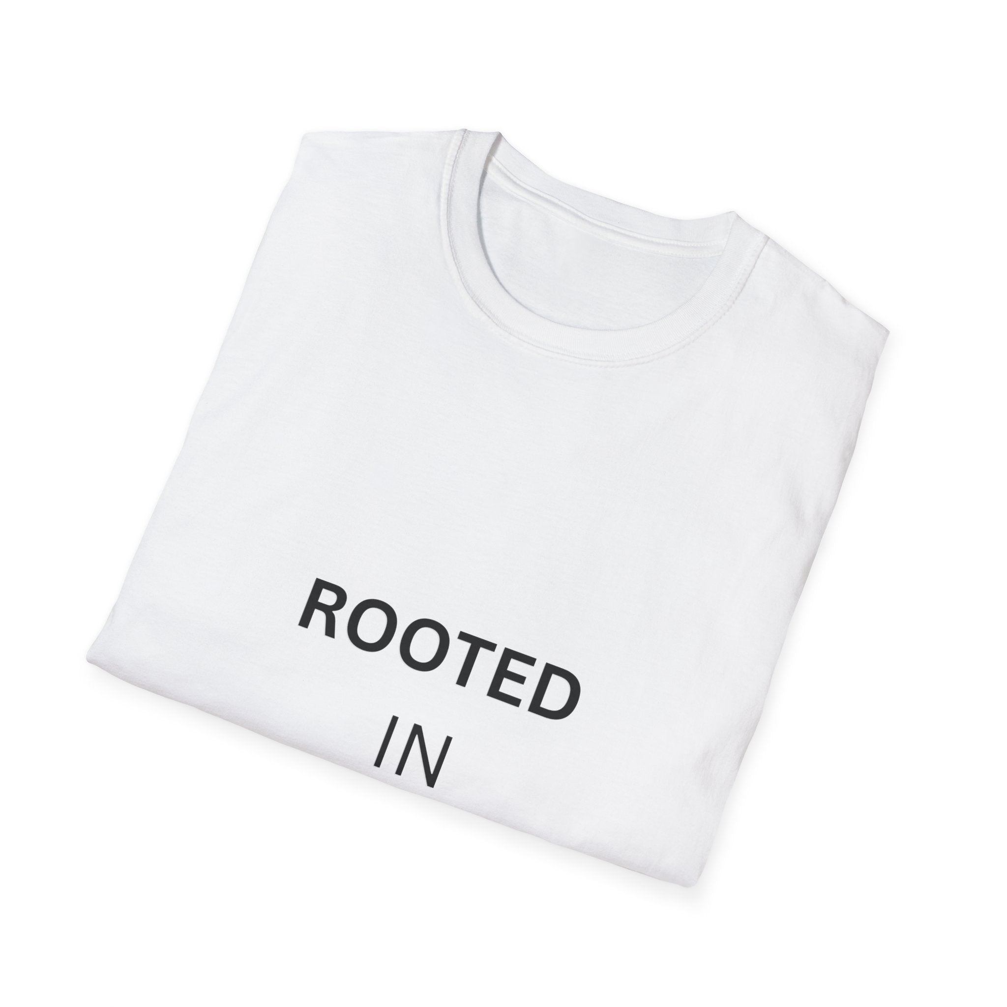 Rooted In Consistency T-Shirt, Motivational Streetwear, Discipline Mindset Tee, Minimalist Quote Shirt, Self Growth Clothing