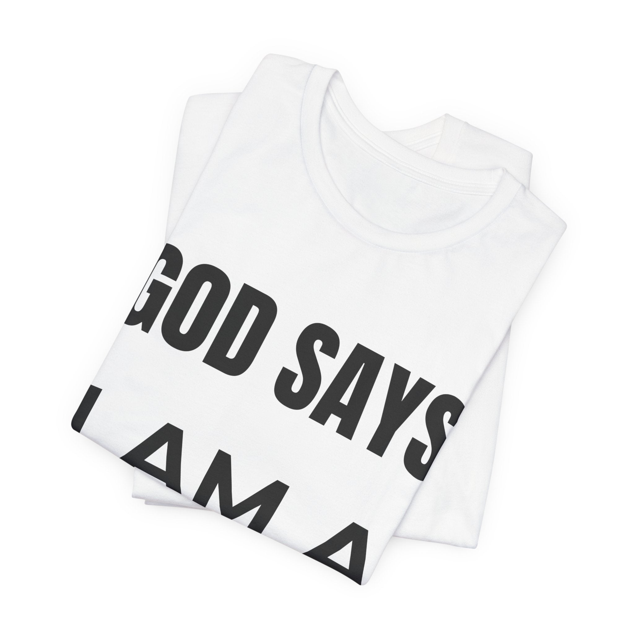 God Says I Am A Winner T-Shirt – Christian Motivational Tee | Faith-Based Inspirational Shirt