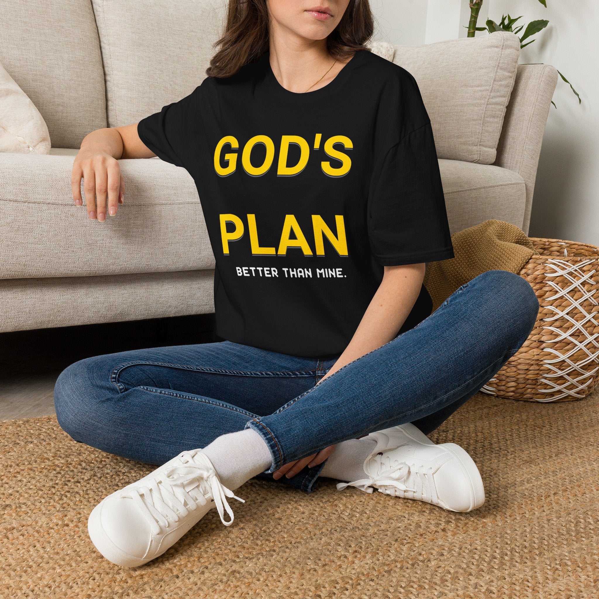 God's Plan T-Shirt — Inspirational Faith Graphic Tee