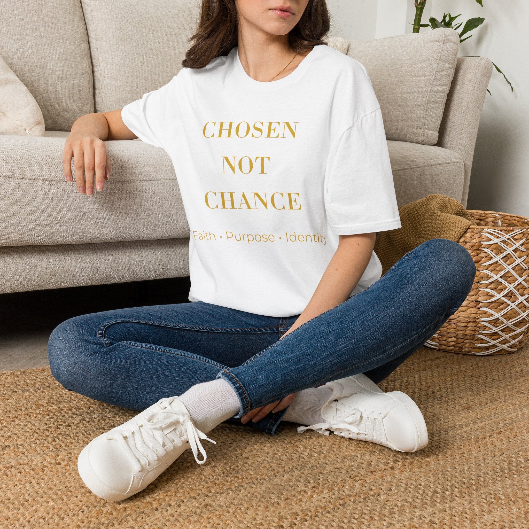 Chosen Not Chance T-Shirt — Inspirational Faith & Purpose Graphic Tee
