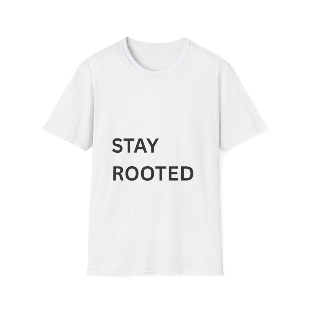 Stay Rooted T-Shirt | Minimalist Motivational Tee | Faith Inspired Shirt | Discipline Mindset Clothing | Streetwear Gift
