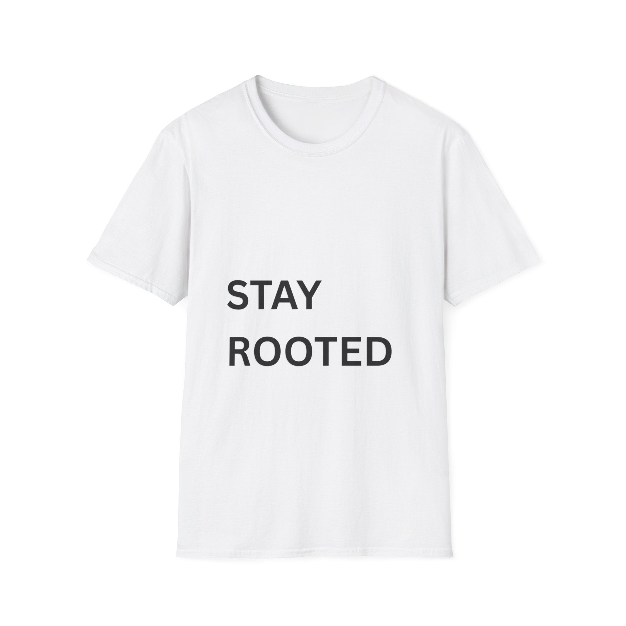 Stay Rooted T-Shirt | Minimalist Motivational Tee | Faith Inspired Shirt | Discipline Mindset Clothing | Streetwear Gift