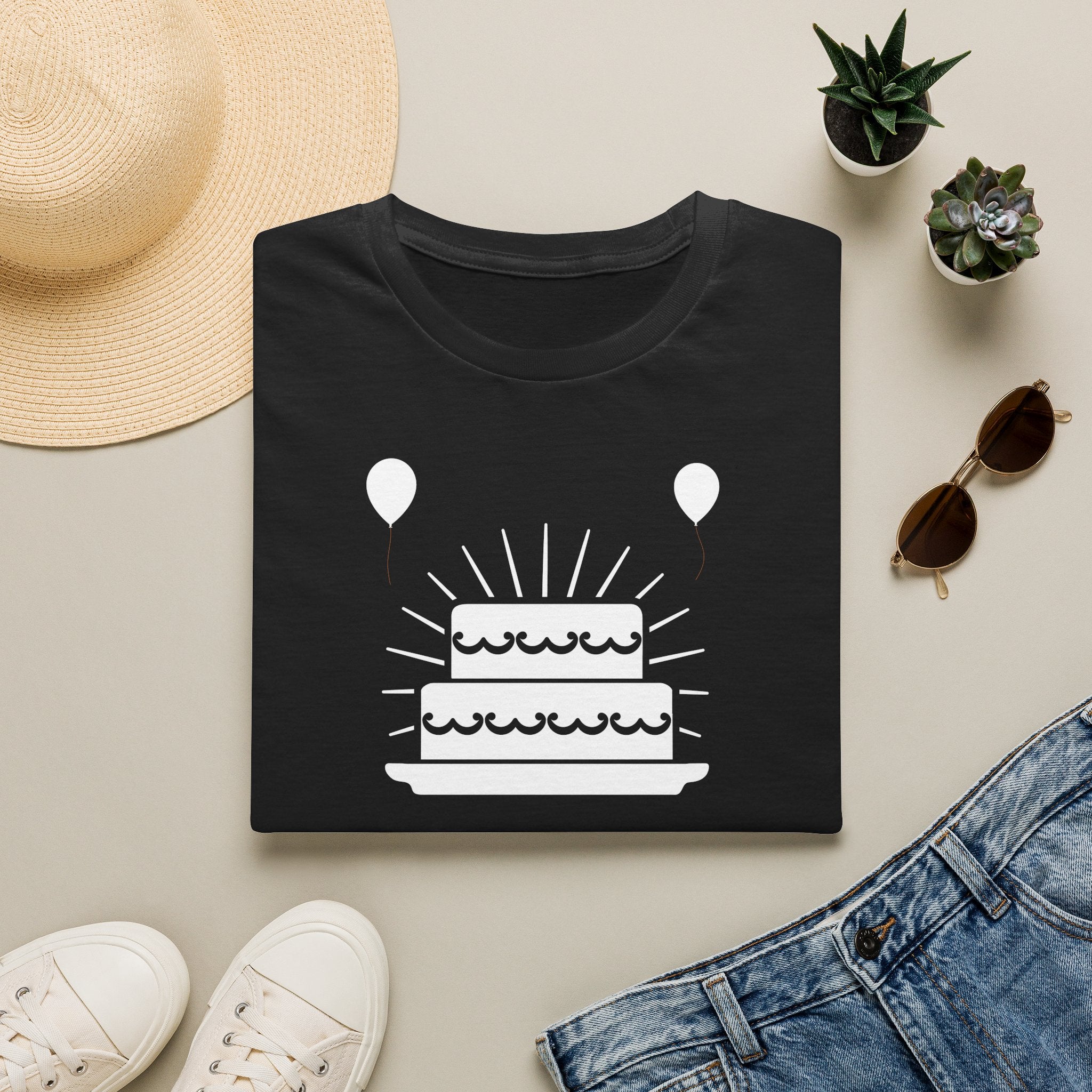 Graphic T-Shirt — Minimal White Casual Tee for Everyday Wear