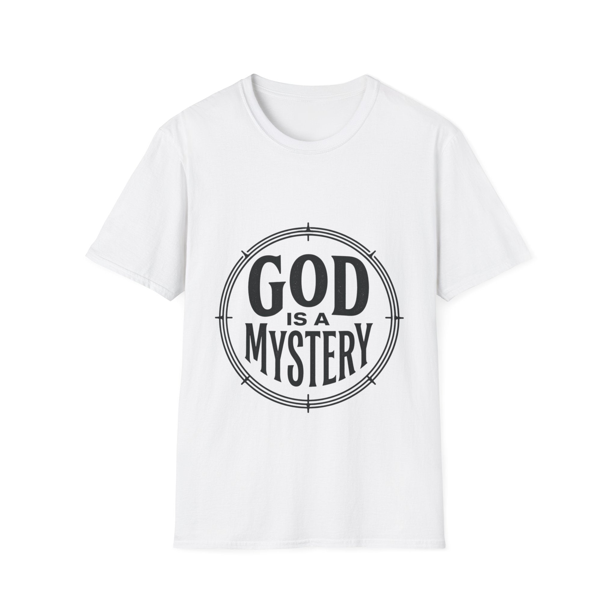 God Is a Mystery T-Shirt — Christian Inspirational Faith Graphic Tee