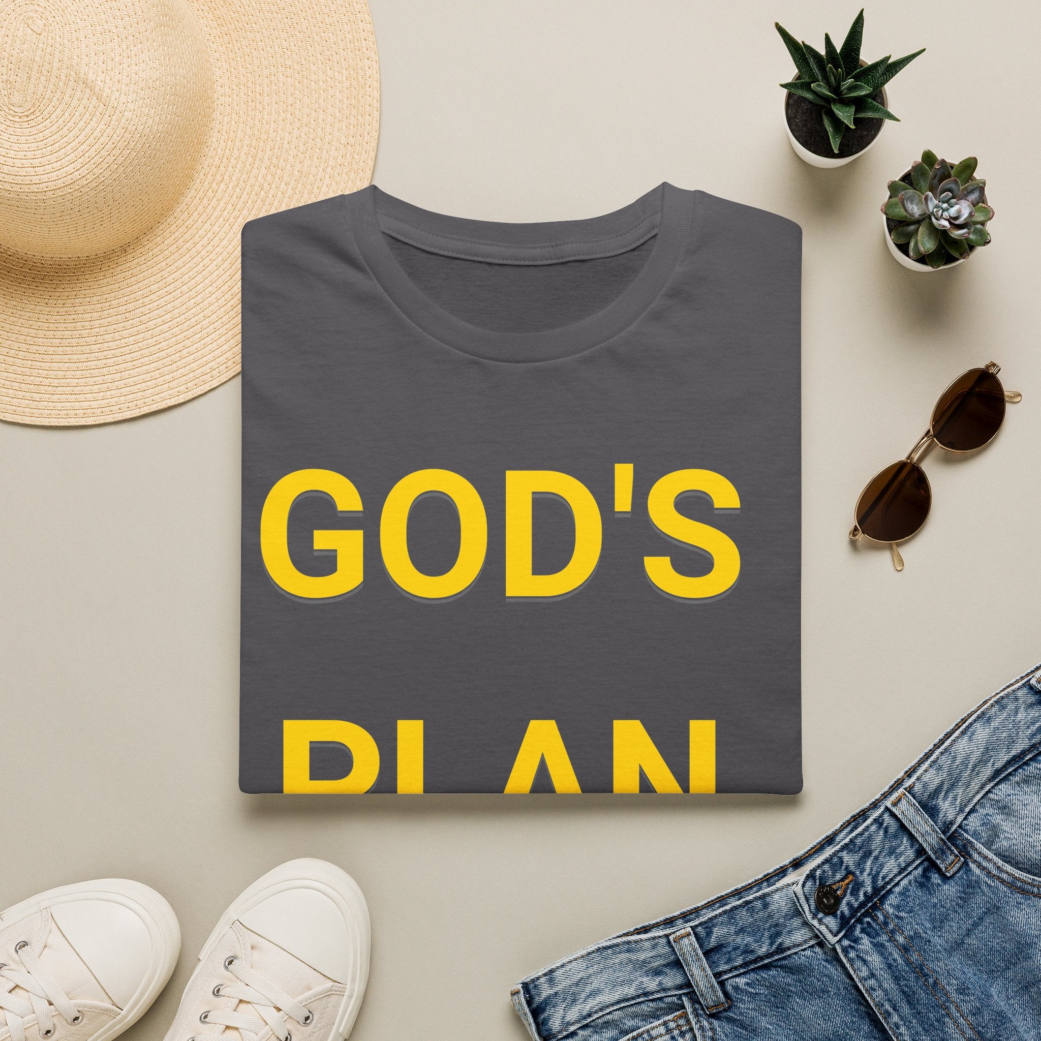 God's Plan T-Shirt — Inspirational Faith Graphic Tee