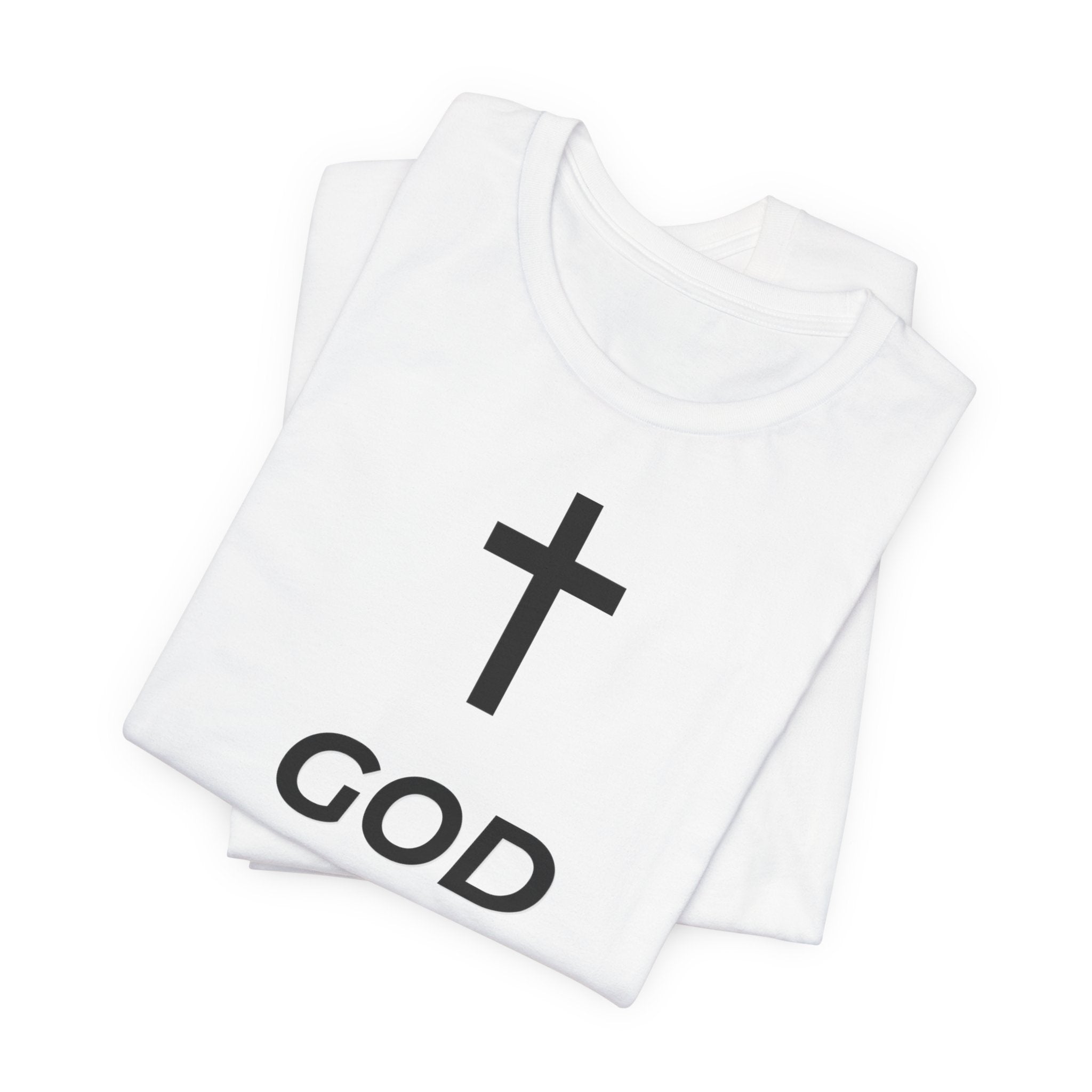 God First Always T-Shirt — Christian Cross Faith Tee