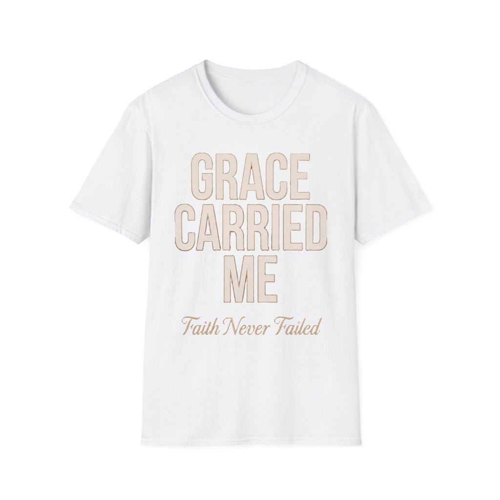 Grace Carried Me | Premium Christian Streetwear T-Shirt