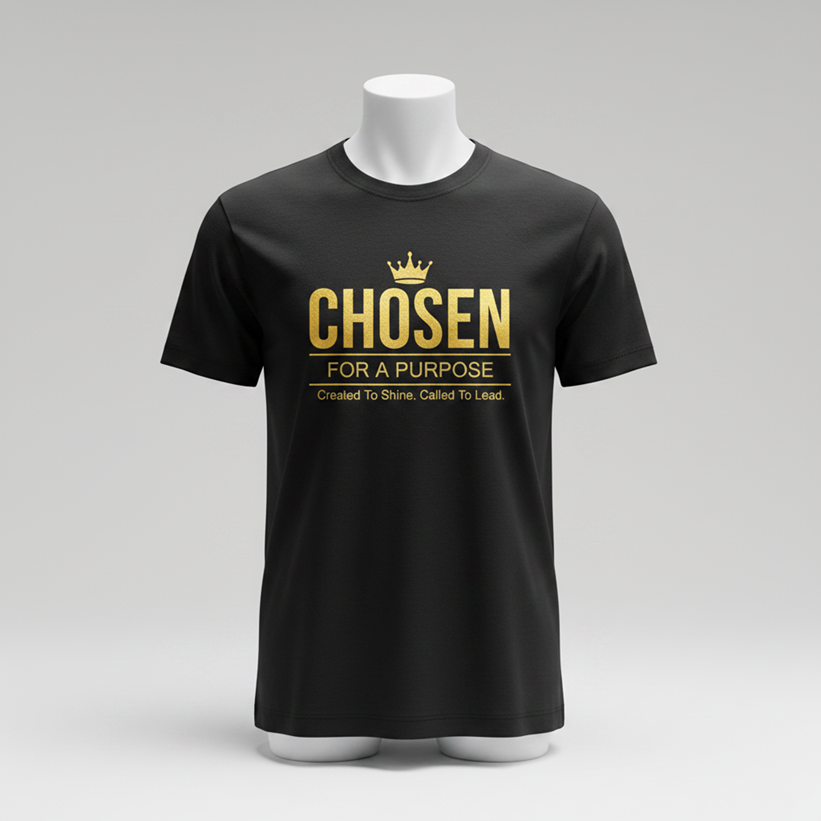 Chosen For A Purpose Christian T-Shirt | Inspirational Faith Apparel