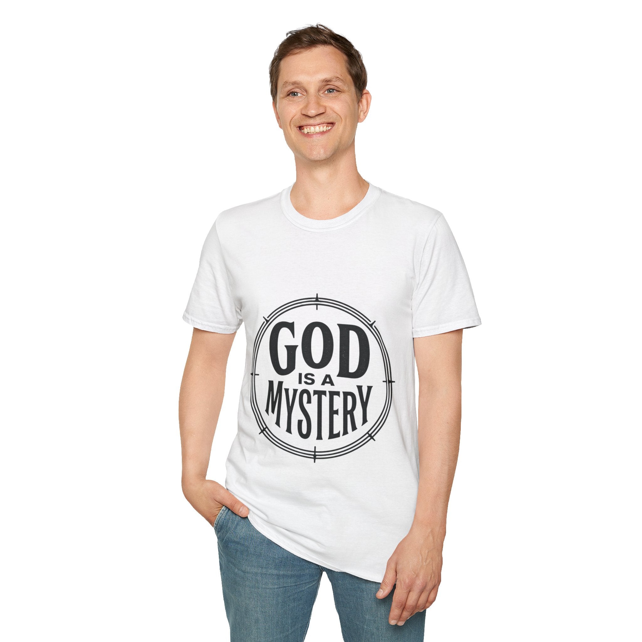 God Is a Mystery T-Shirt — Christian Inspirational Faith Graphic Tee