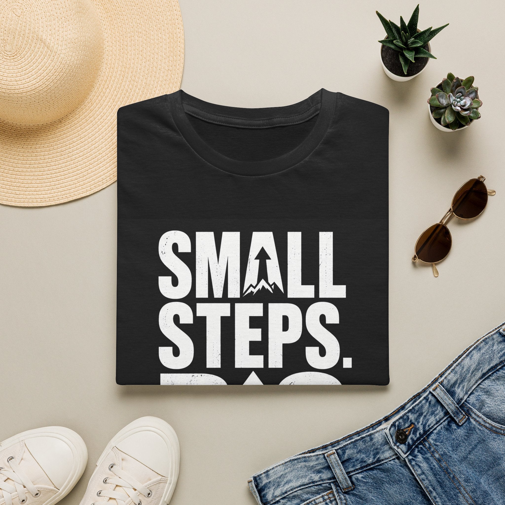 Small Steps Big Destiny T-Shirt — Inspirational Motivational Tee