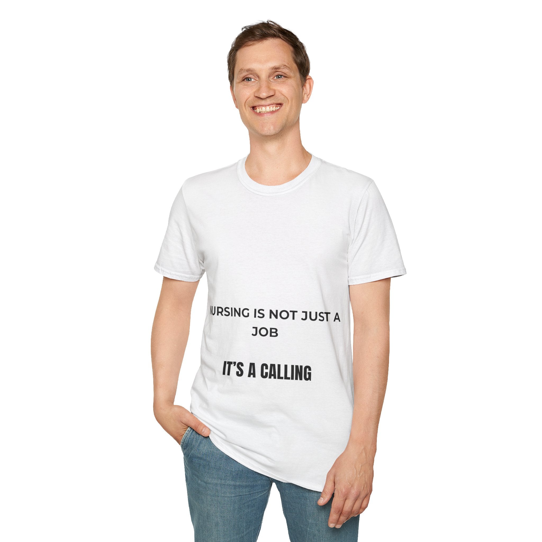 Nurse Calling T-Shirt | Nursing Is Not Just A Job It’s A Calling | Nurse Gift | Nurse Life Shirt | Healthcare Worker Tee
