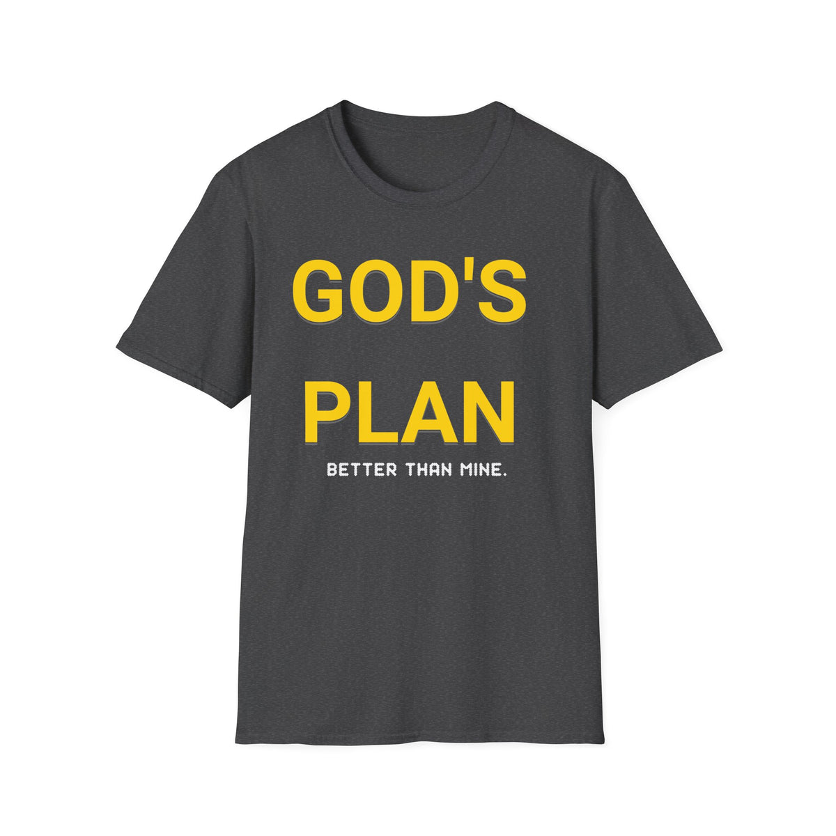 God's Plan T-Shirt — Inspirational Faith Graphic Tee