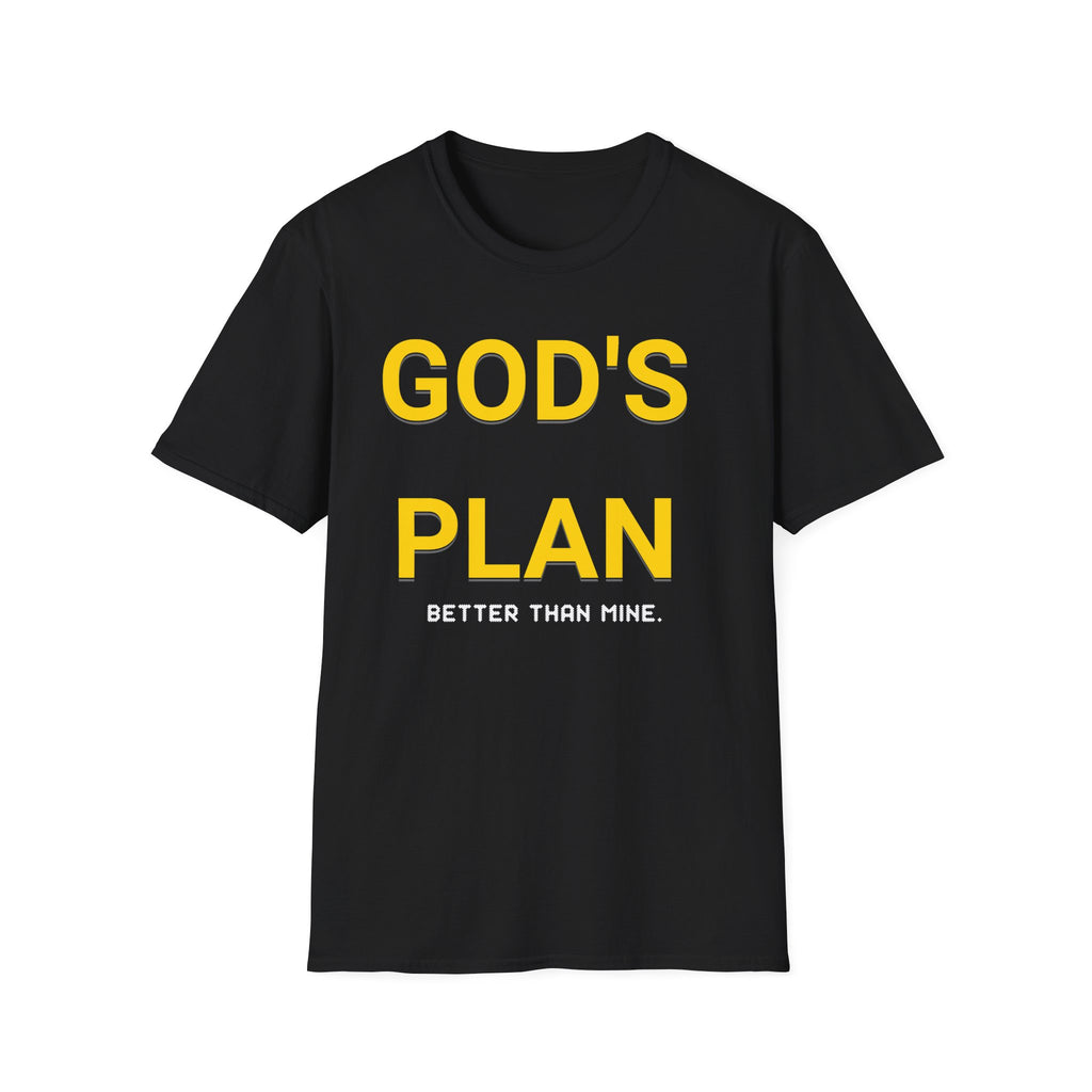 God's Plan T-Shirt — Inspirational Faith Graphic Tee