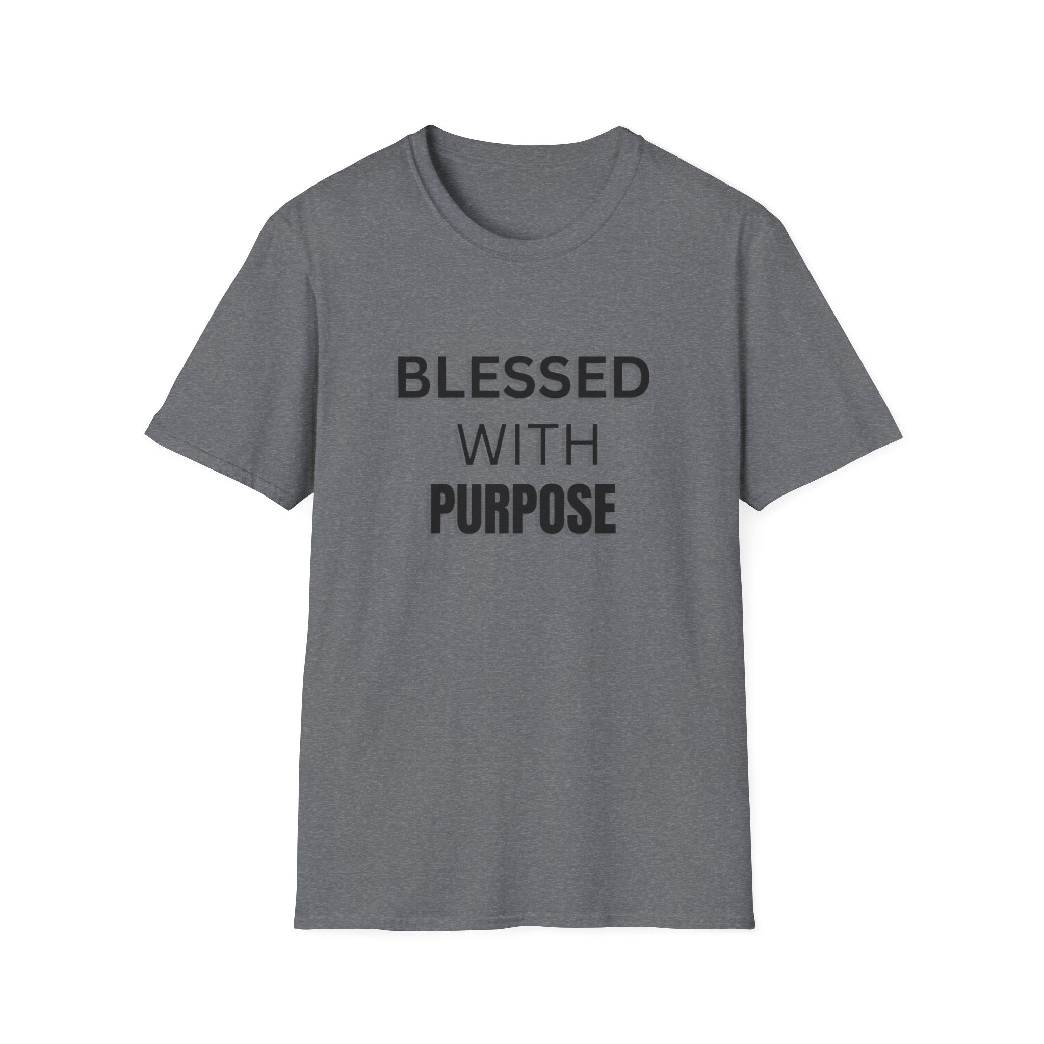 Blessed With Purpose T-Shirt — Inspirational Faith Graphic Tee