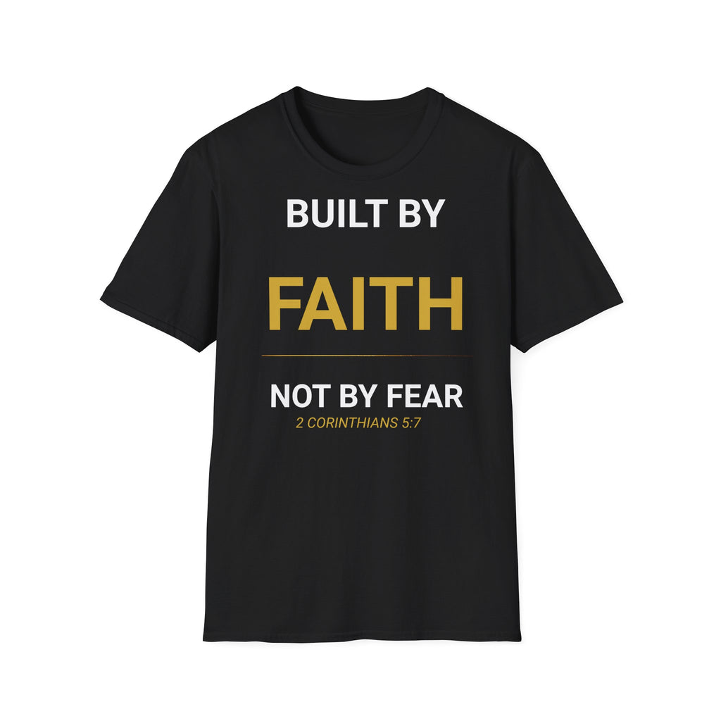 Faith Tee — Minimalist Gold Inspirational T‑Shirt