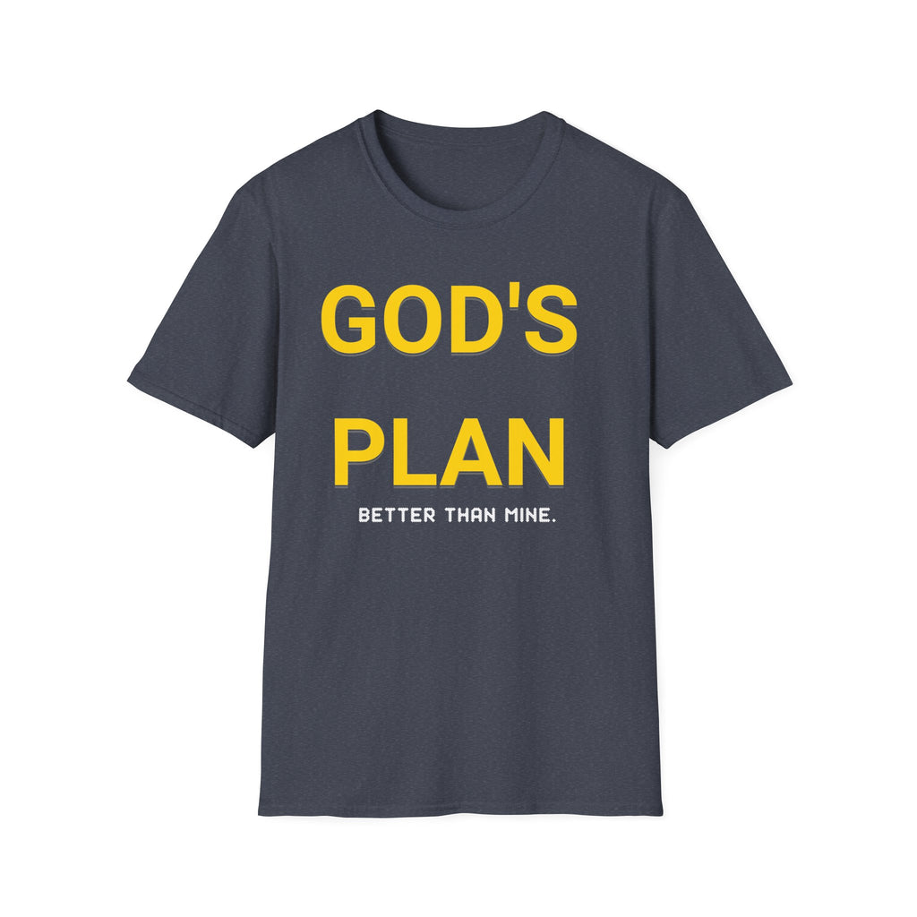God's Plan T-Shirt — Inspirational Faith Graphic Tee