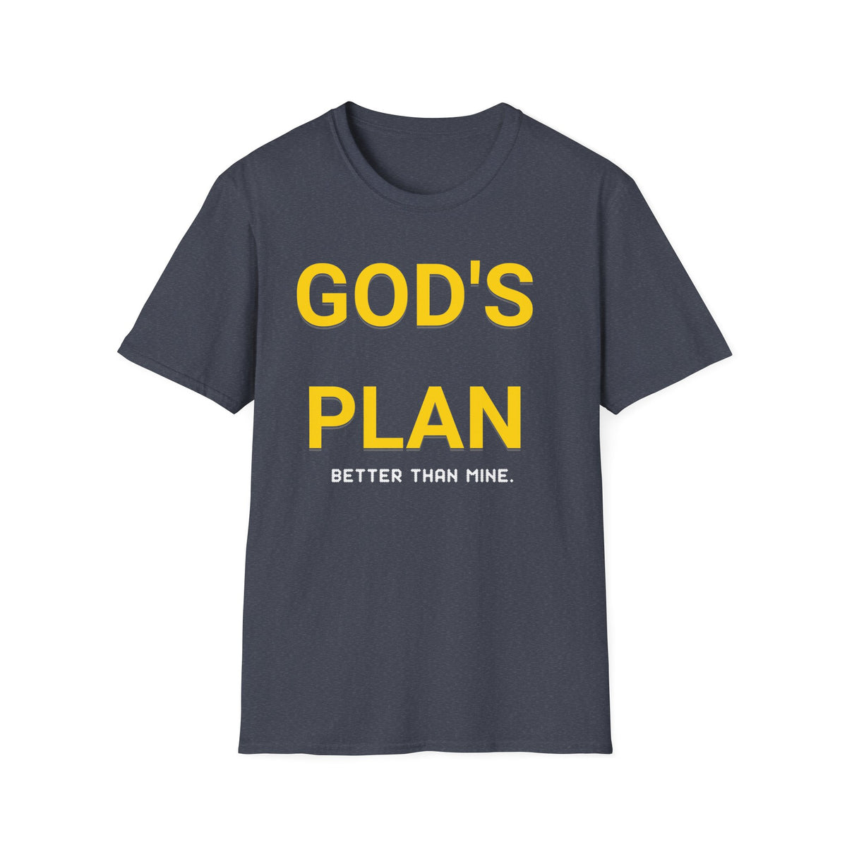 God's Plan T-Shirt — Inspirational Faith Graphic Tee