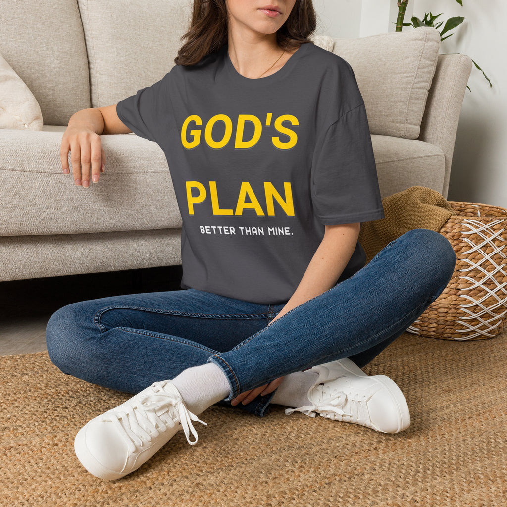 God's Plan T-Shirt — Inspirational Faith Graphic Tee