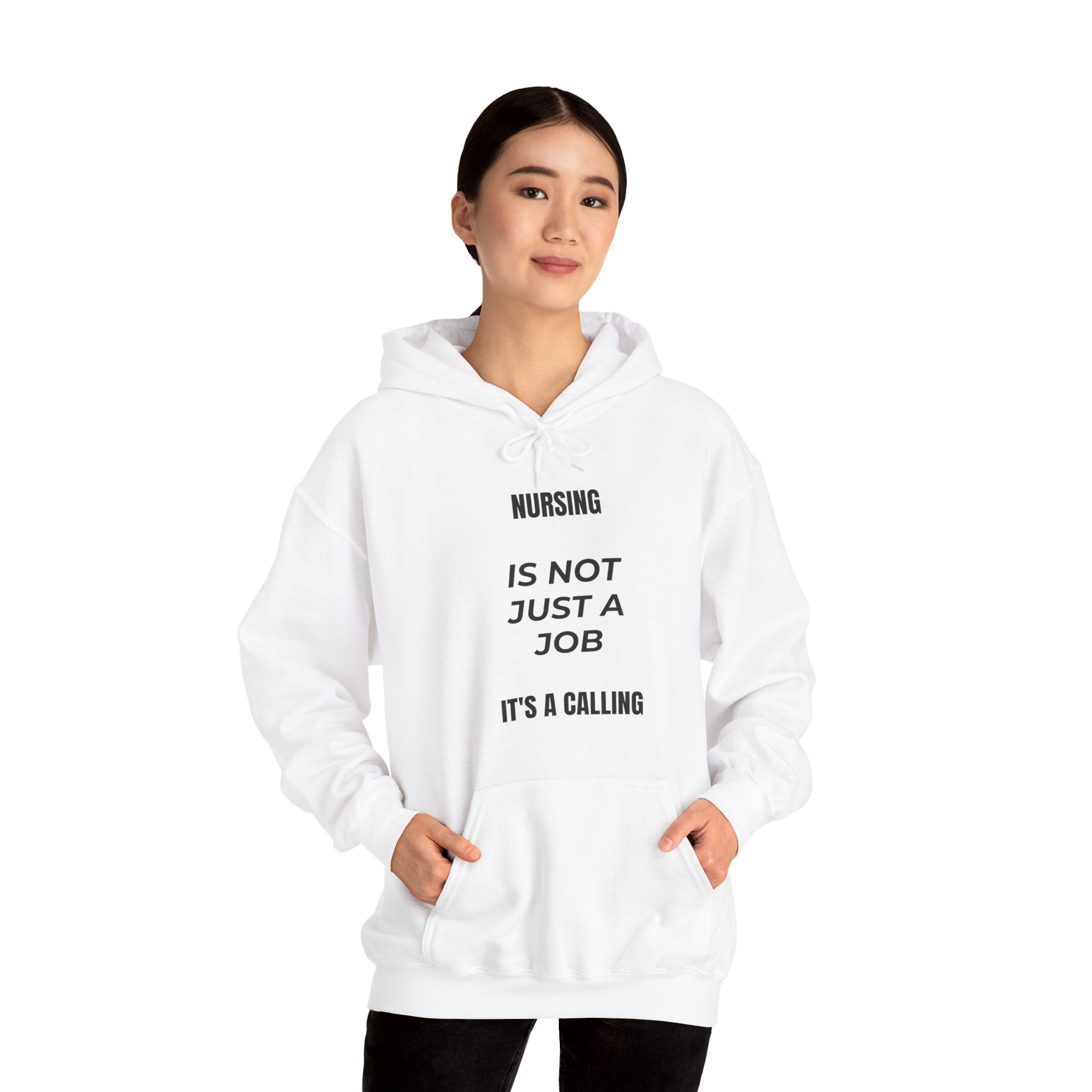Nursing Is Not Just a Job – It's a Calling Nurse Hoodie | Unisex Pullover