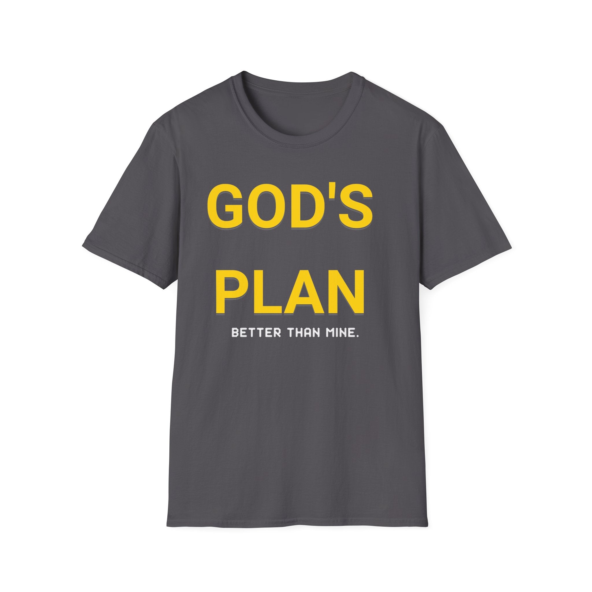 God's Plan T-Shirt — Inspirational Faith Graphic Tee