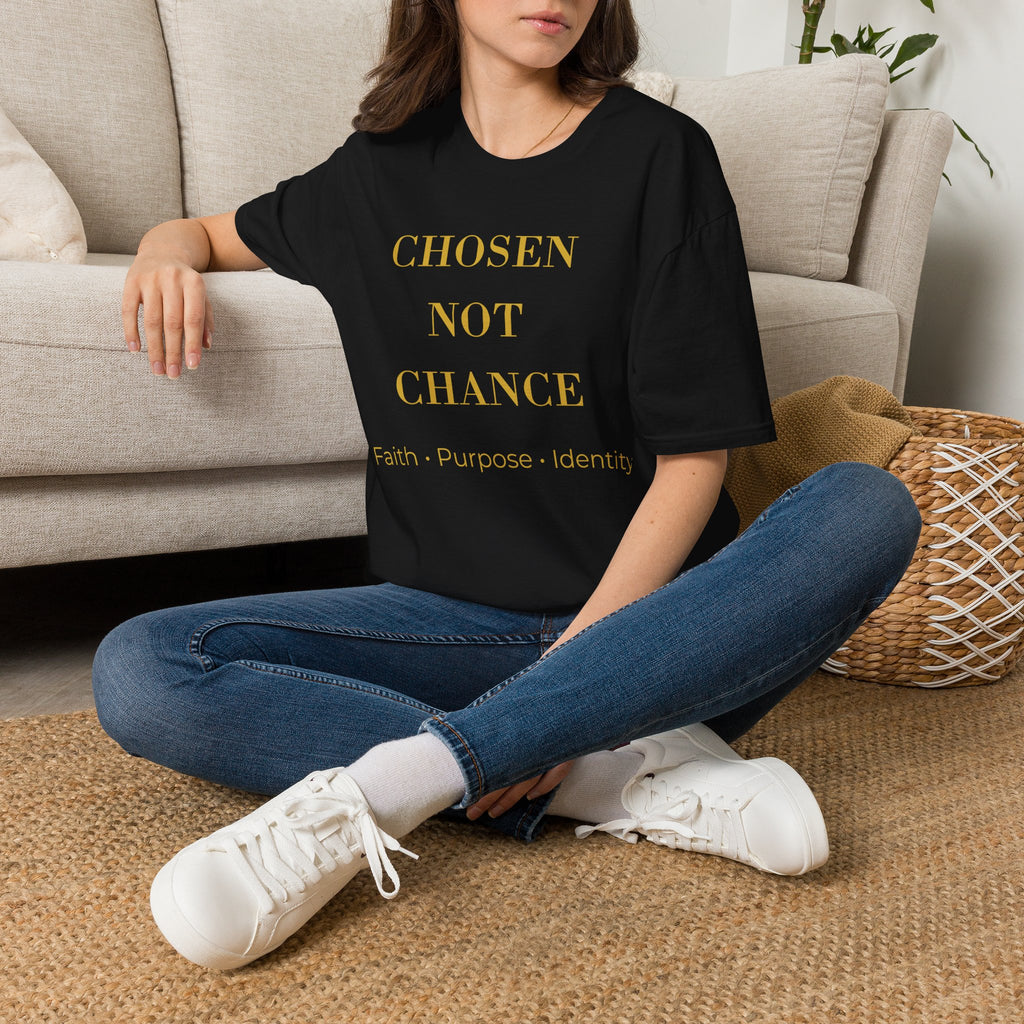 Chosen Not Chance T-Shirt — Inspirational Faith & Purpose Graphic Tee