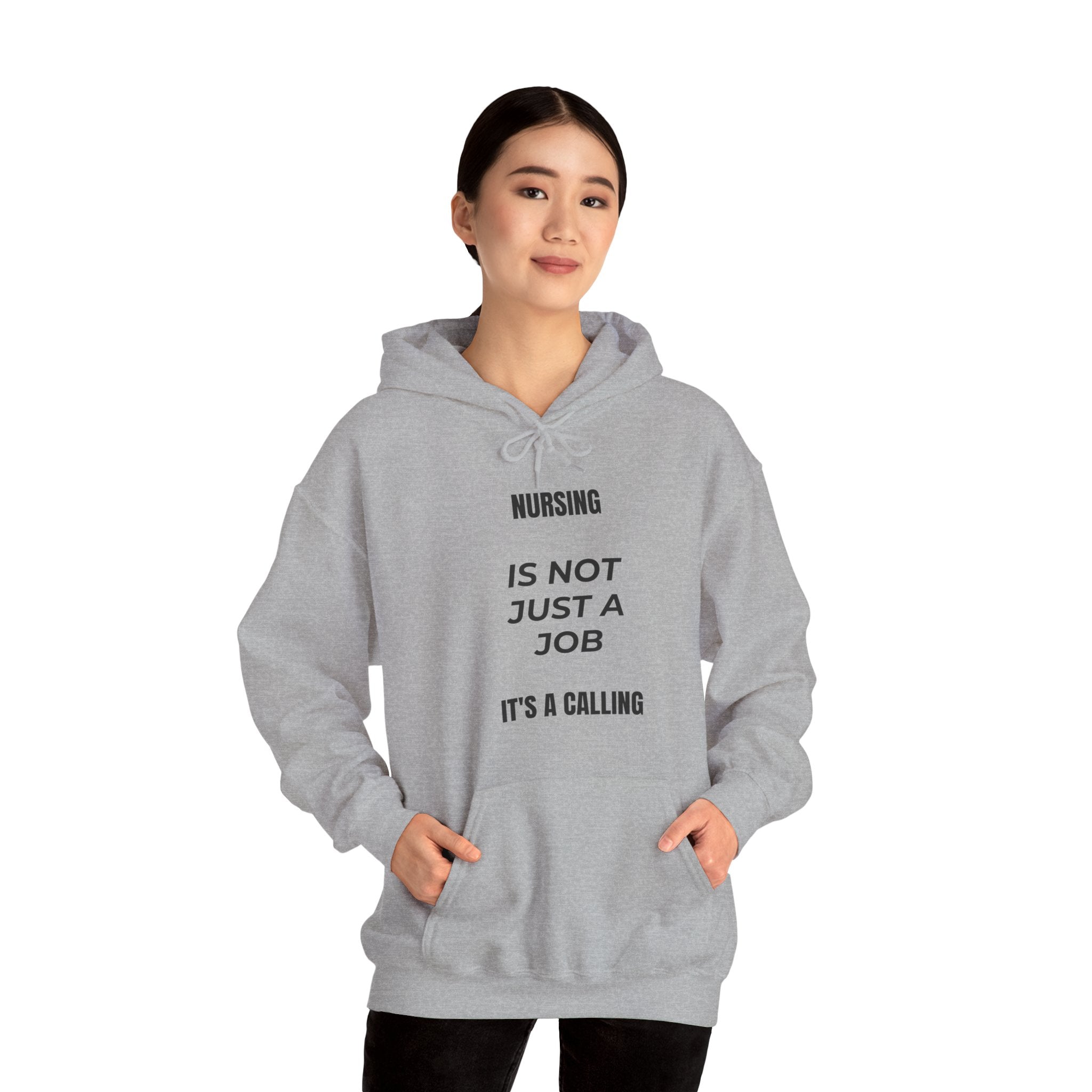 Nursing Is Not Just a Job – It's a Calling Nurse Hoodie | Unisex Pullover