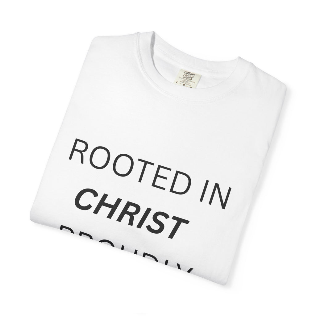 Rooted in Christ Proudly African T-Shirt