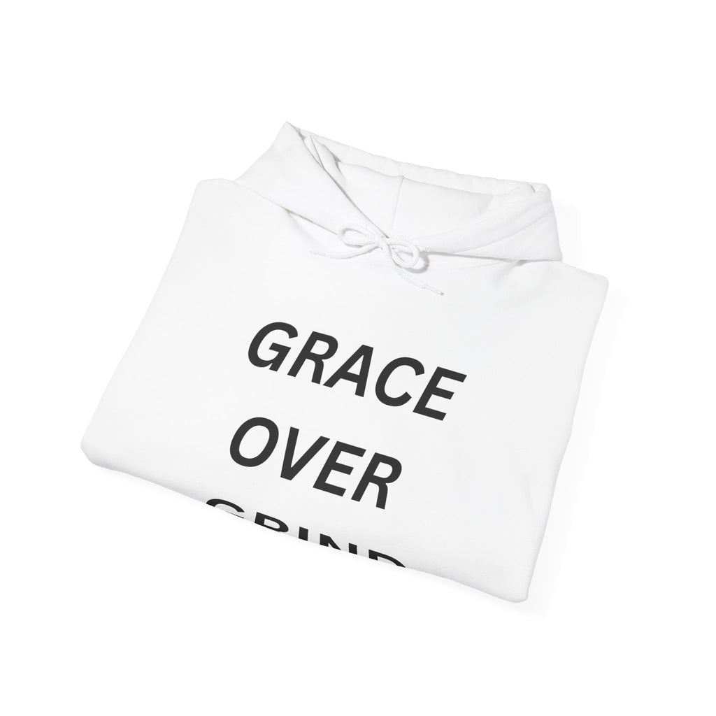 Grace Over Grind Hoodie — Inspirational Christian Pullover