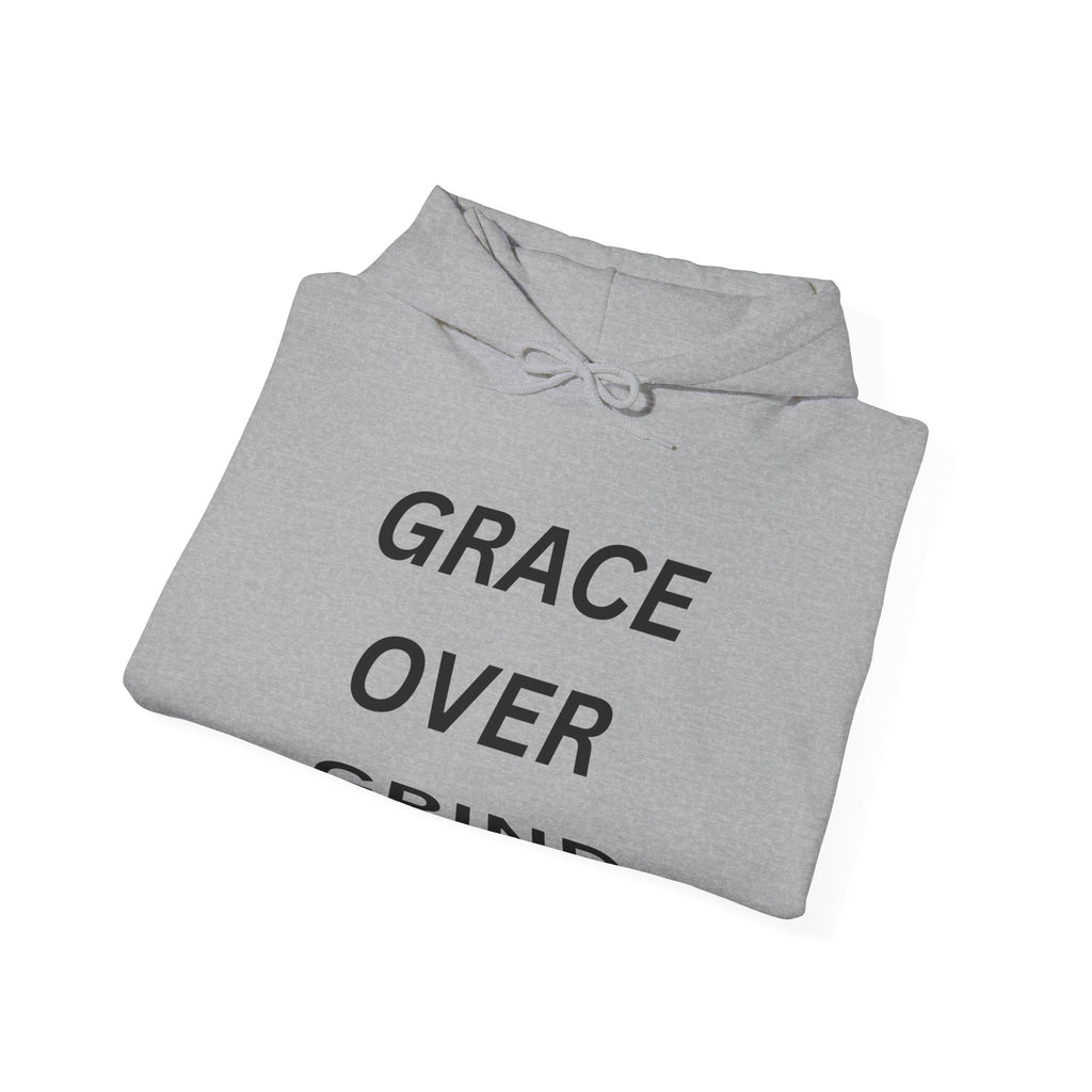 Grace Over Grind Hoodie — Inspirational Christian Pullover