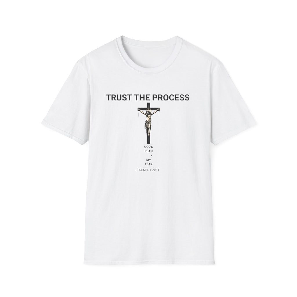 Trust the Process Jesus T-Shirt — Christian Faith Cross Graphic Tee