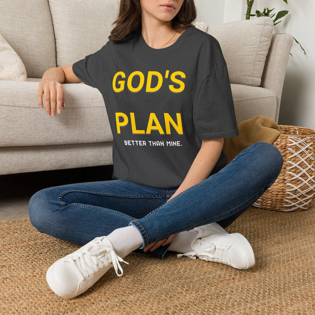 God's Plan T-Shirt — Inspirational Faith Graphic Tee