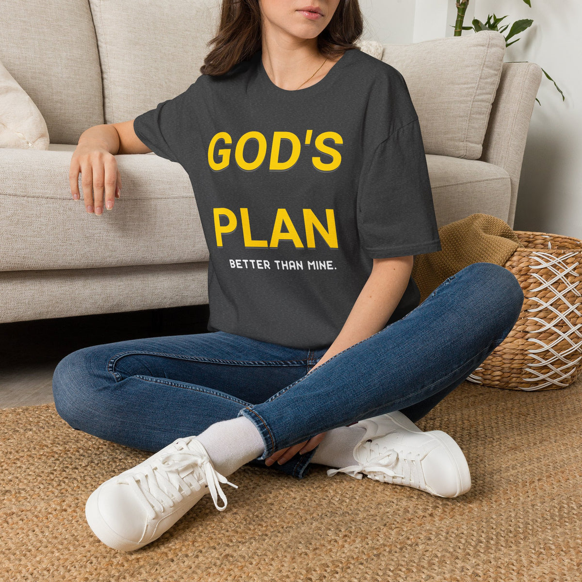 God's Plan T-Shirt — Inspirational Faith Graphic Tee
