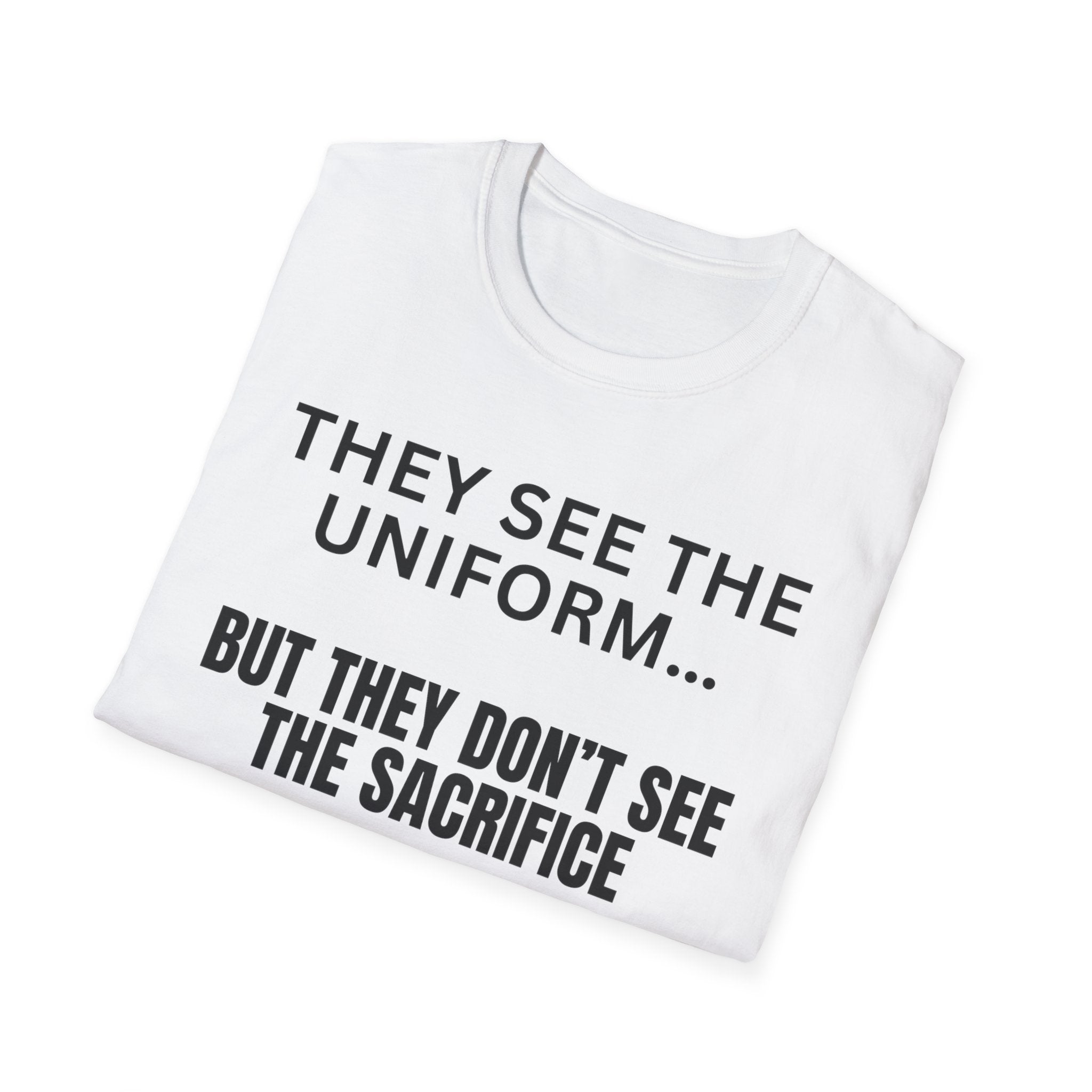 Nurse Shirt, They See The Uniform But Not The Sacrifice, Nursing Is A Calling T-Shirt, Nurse Gift, Nurse Life Tee, Healthcare Worker Shirt