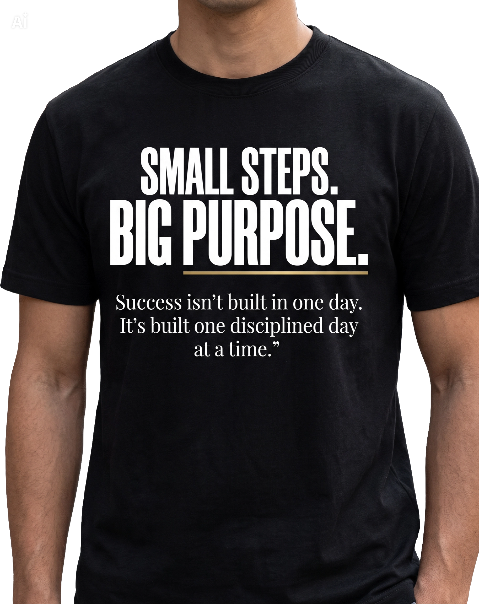 'Small Steps Big Purpose' T-Shirt