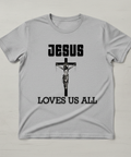 Jesus Loves Us All Christian T-Shirt