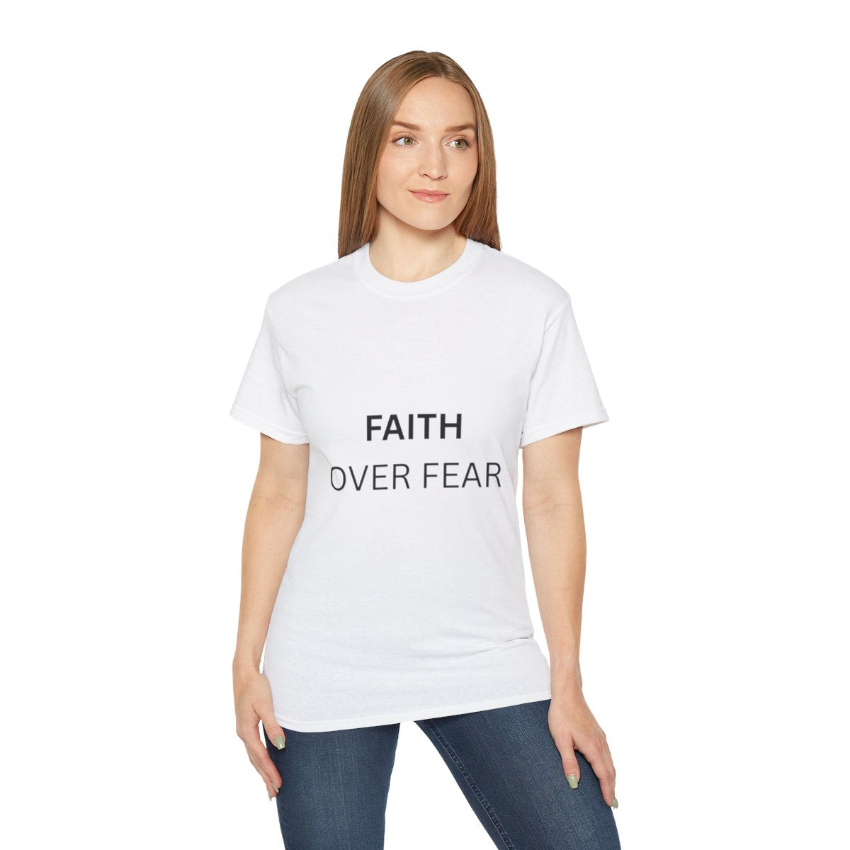 Faith Over Fear Tee — Inspirational Christian Message T-Shirt